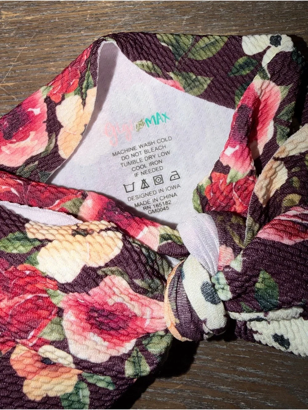 Gigi and Max Gianna Headwrap Bow (#2) (singular bow listing)